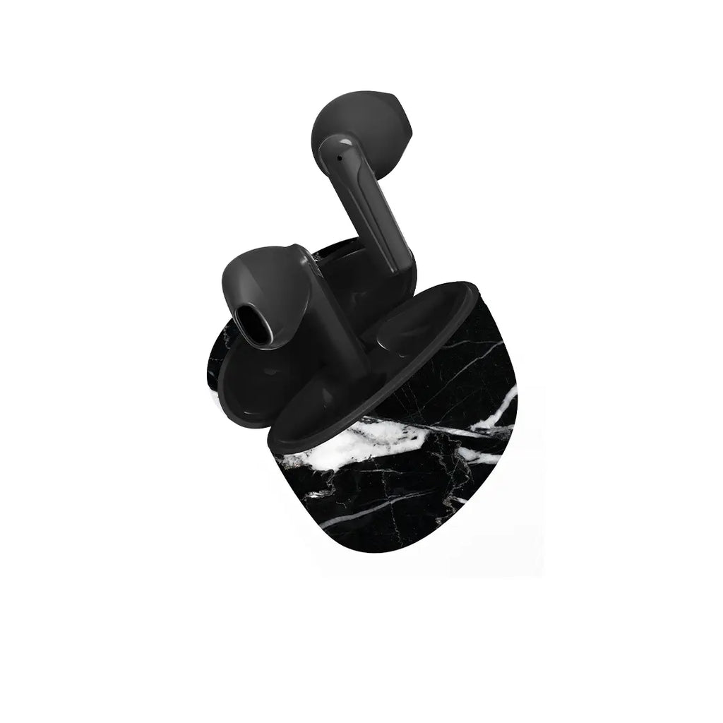 CUFFIE BLUETOOTH -BLACK MARBLE JUST IN CASE