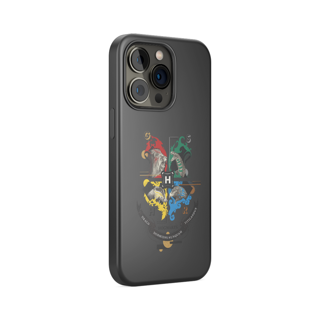 HARRY POTTER - COVER  HOGWARTS MULTICOLOR CONCEPT BLACK