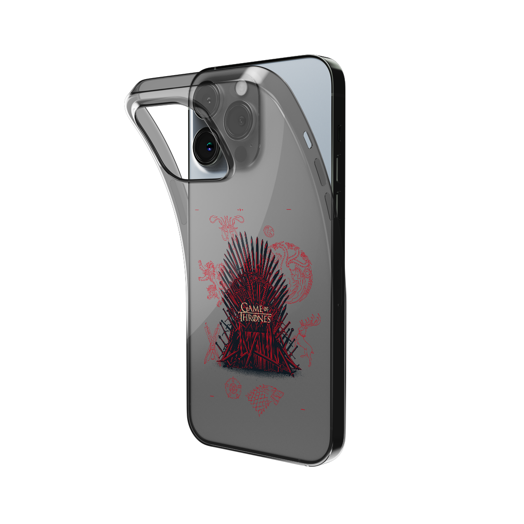 GAME OF THRONES - COVER TRASPARENTE "TRONO ROSSO"