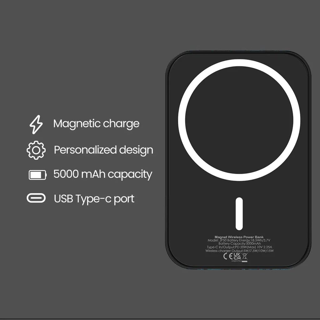 POWERBANK MAGSAFE - BLACK JUST IN CASE