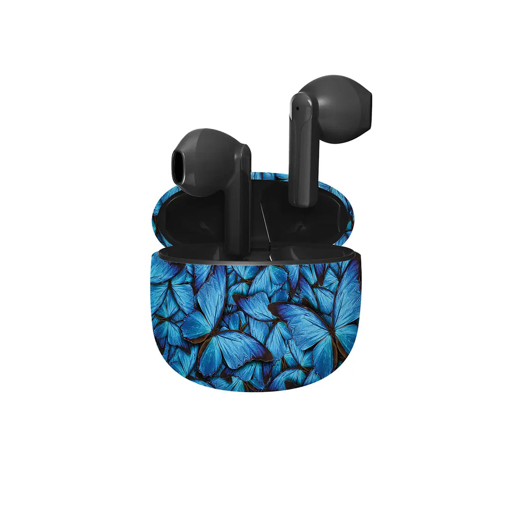 CUFFIE BLUETOOTH - FARFALLE BLU JUST IN CASE