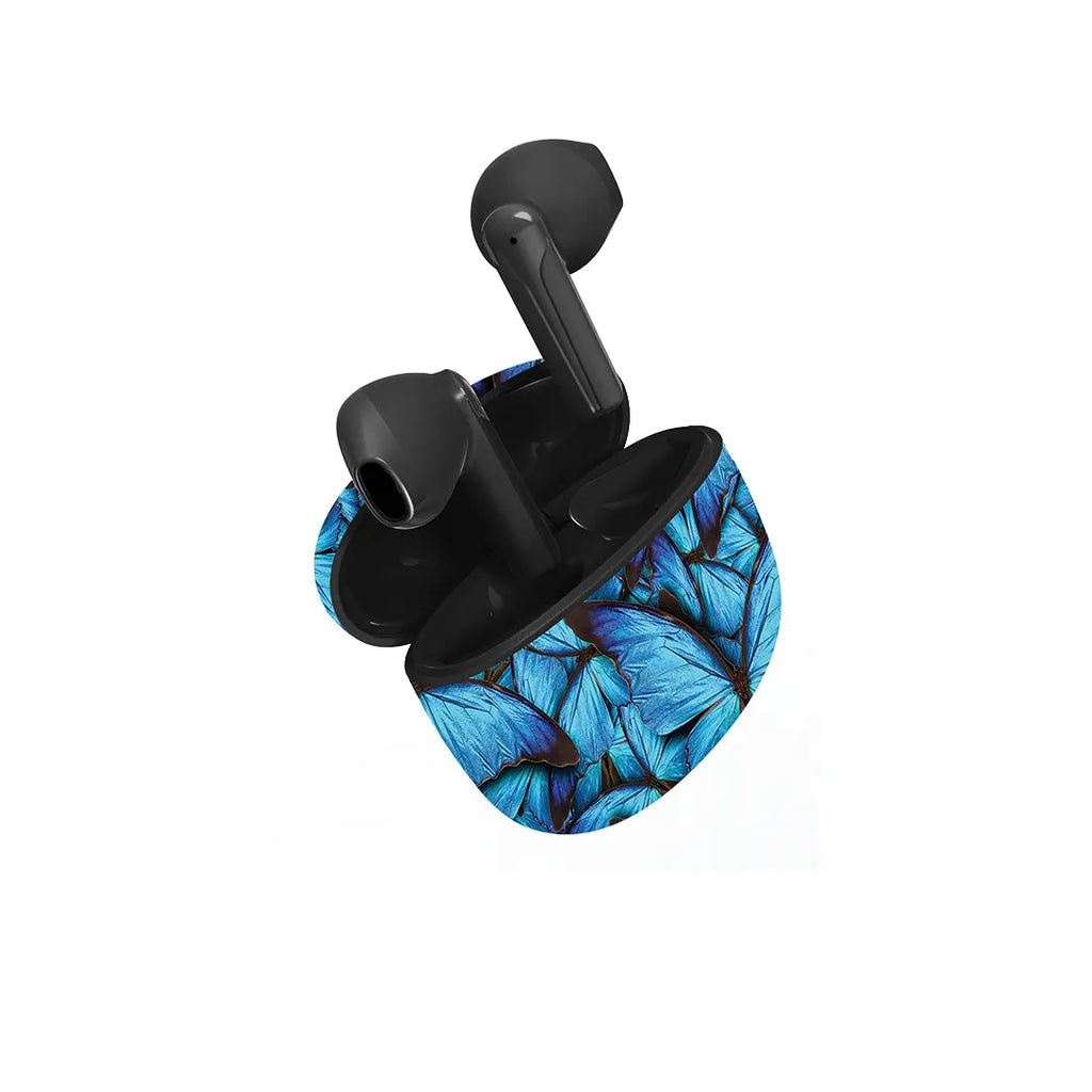 CUFFIE BLUETOOTH - FARFALLE BLU JUST IN CASE