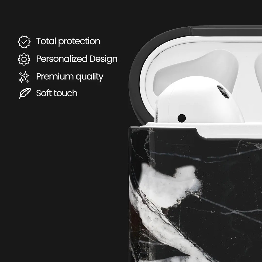 EARPHONES COVER - MARBLE JUST IN CASE