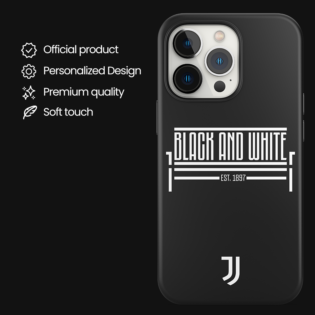 JUVENTUS - COVER BLACK AND WHITE 2