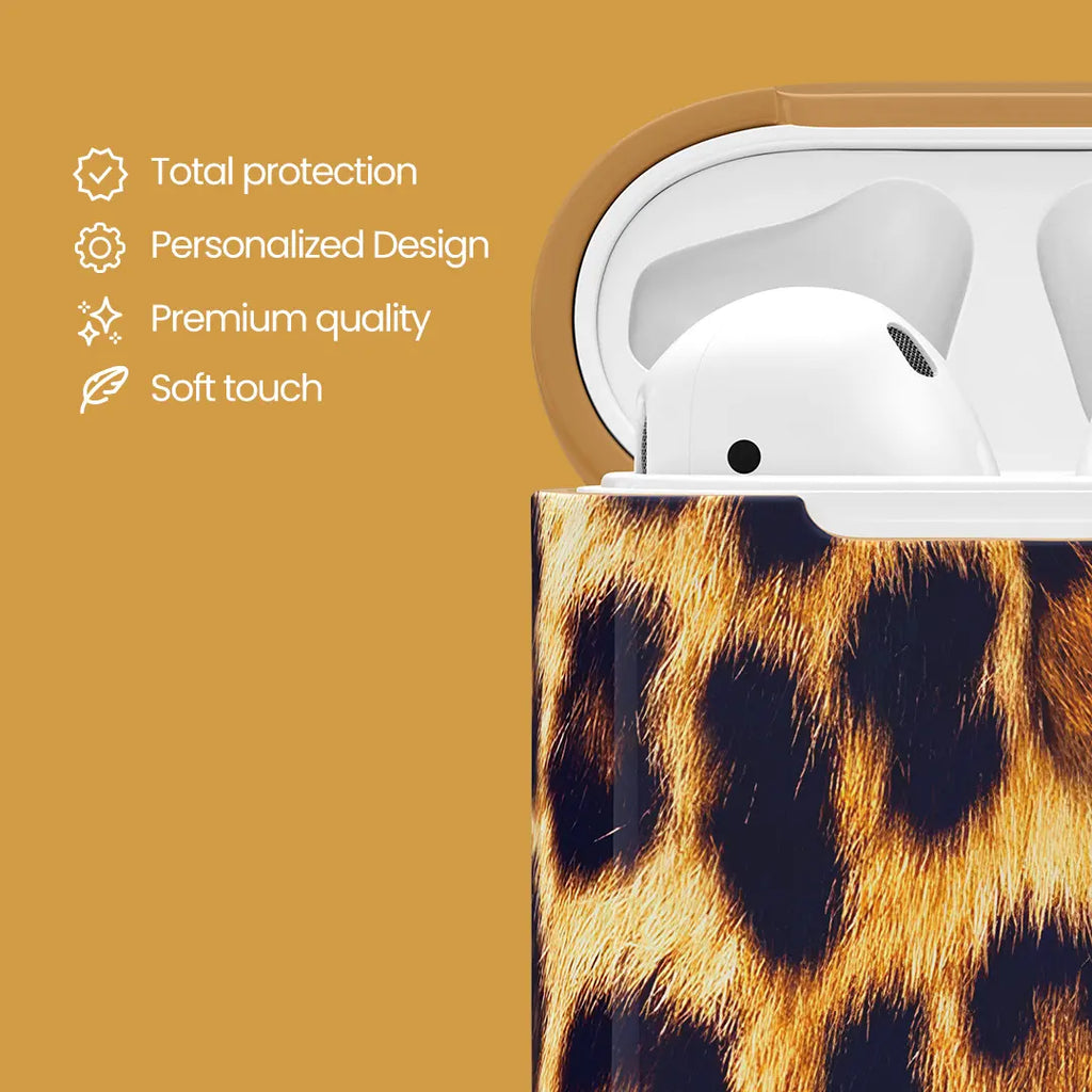 EARPHONES COVER - LEOPARD JUST IN CASE