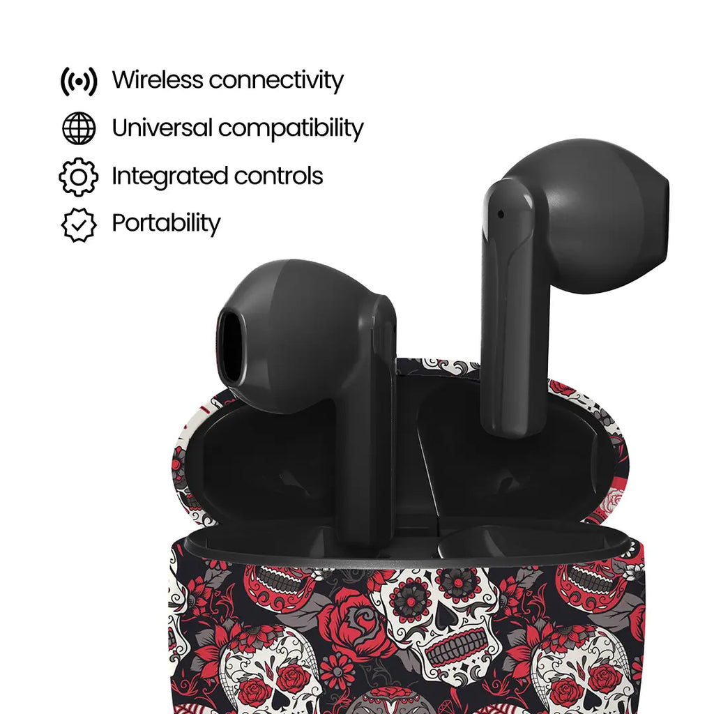 CUFFIE BLUETOOTH - SKULLS JUST IN CASE