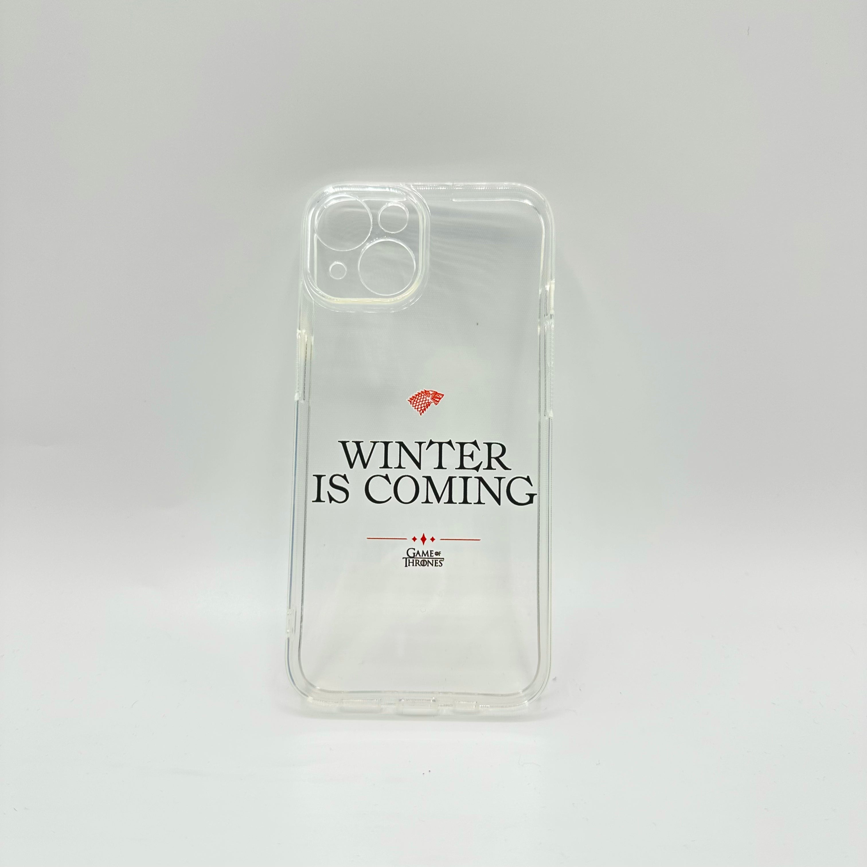 GAME OF THRONES - COVER TRASPARENTE "WINTER IS COMING"