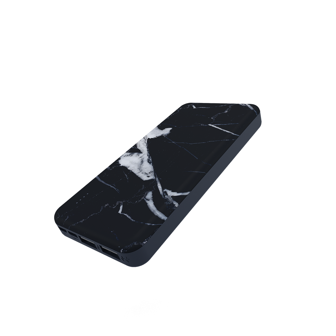 POWERBANK 10000 mah - BLACK MARBLE