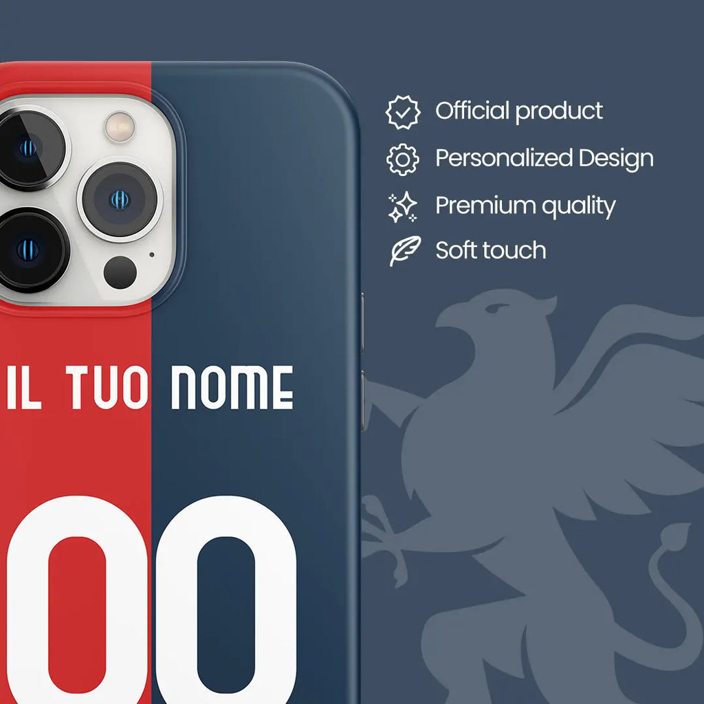 GENOA - COVER PERSONALIZZATA NOME E NUMERO Just in Case